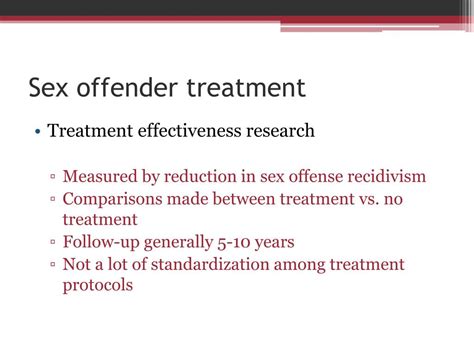 Ppt Sex Offenders Treatment And Risk Assessment Powerpoint