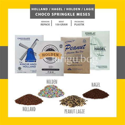 Jual MESES COKLAT HOLLAND HAGEL 150GR CHOCOLATE SPRINKLE MEISES