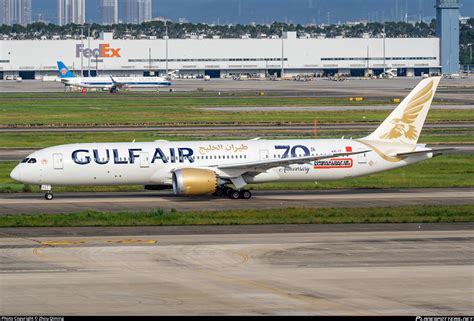 A9C FC Gulf Air Boeing 787 9 Dreamliner Photo By Zhou Qiming ID