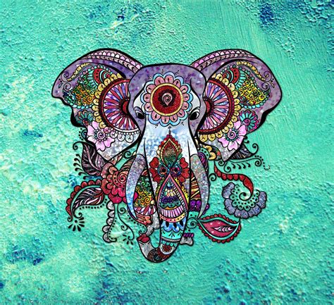 Bohemian Elephant Wallpapers Top Free Bohemian Elephant Backgrounds