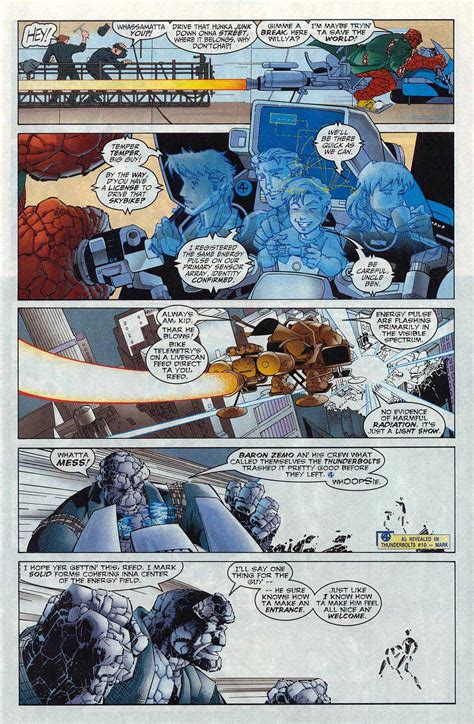 Read Online Fantastic Four 1998 Comic Issue 4