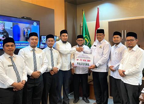 Ma Had Daarut Tahfizh Al Ikhlas Salurkan Bantuan Palestina Rp 72 6 Juta