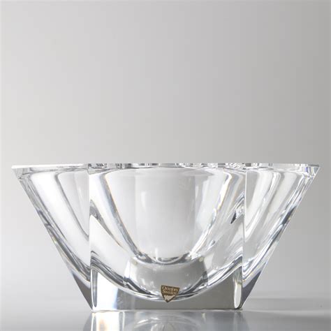 Images For 2437451 LARS HELLSTEN Bowl And Vase Glass Orrefors