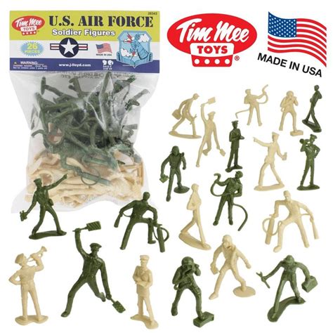 Toy Soldiers Are Shown In Front Of The Us Air Force Sticker Free Package