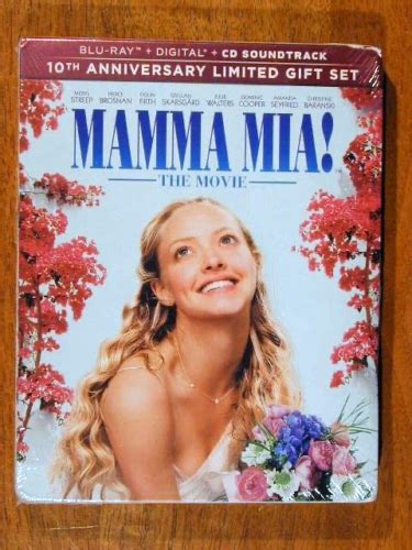 MAMMA MIA 10TH ANNIV ED 2018 BLU RAY DIGITAL BONUS DISC CD BRAND