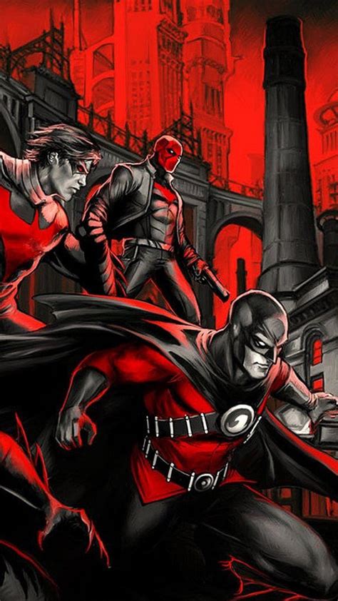 X Gotham Batman Nightwing Red Hood Batwoman Robin Hd