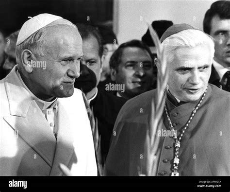 Papst Johannes Paul Ii Karol Wojtyla Stockfotografie Alamy