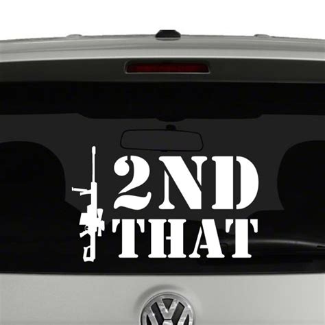 I Nd That Cal Nd Amendment Vinyl Decal Sticker