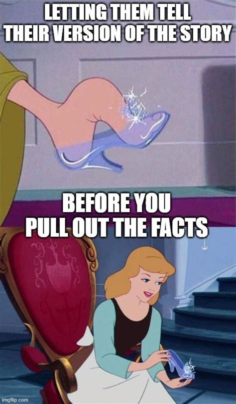 Cinderella Shoe Meme