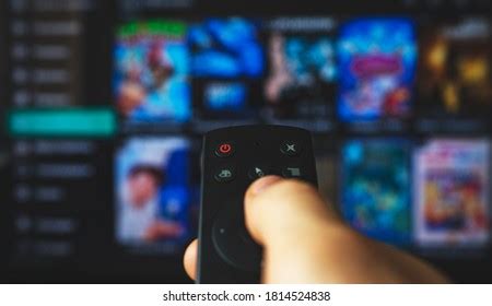 Male Hand Remote Control Pointing On Stock Photo 1814524838 Shutterstock