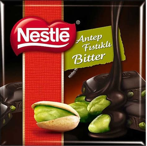 Nestle Antep Fıstıklı 60 Gr Bitter Kare Çikolata Fiyatları Özellikleri