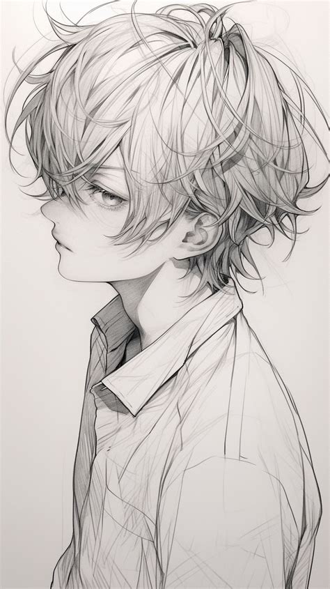 Cool Anime Boy With Cool Hairstyle Drawing Tutorial Anime Art Manga Art Anime Tutorial Artofit