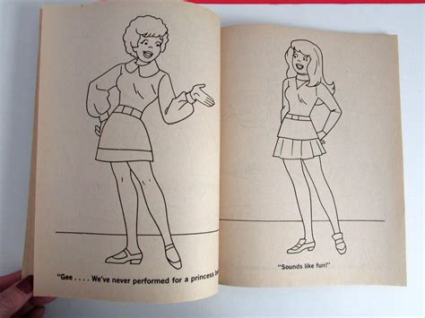 1975 Josie And The Pussycats Coloring Book Unused 4578013991