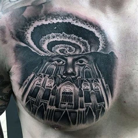 Cathedral Tattoo Designs For Men Church Ink Ideas