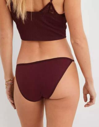 Aerie Cotton Ultra Low Rise String Bikini Underwear Shopstyle Panties