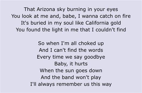 Always remember me this way lyrics - evoasev