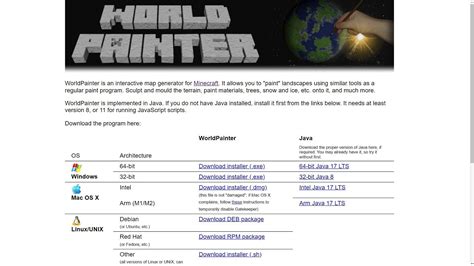 How To Download And Use Worldpainter For Minecraft