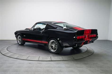 Black 1967 Shelby Mustang Gt500