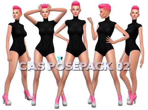 The Sims Resource - CAS Pose Pack 02