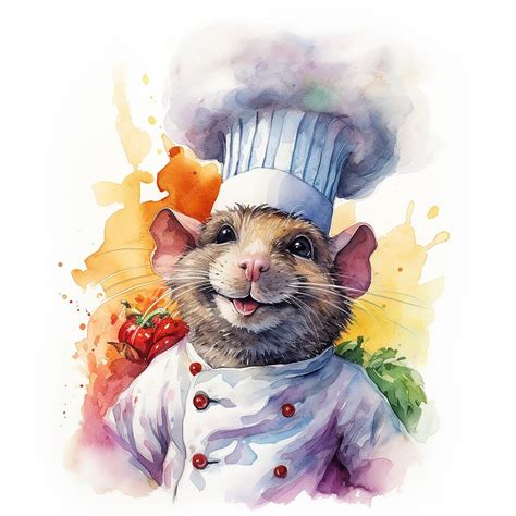 Premium AI Image | A painting of Ratatouille