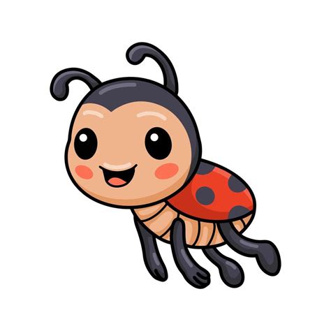 Flying Ladybug Cartoon