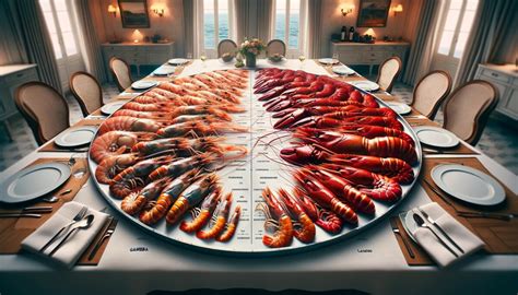 Aclaración sobre la diferencia entre gamba y langostino