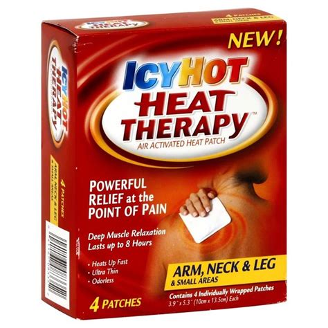Icy Hot Air Activated Heat Patch Arm Neck Leg Small Areas Ct Delivery Or Pickup Near