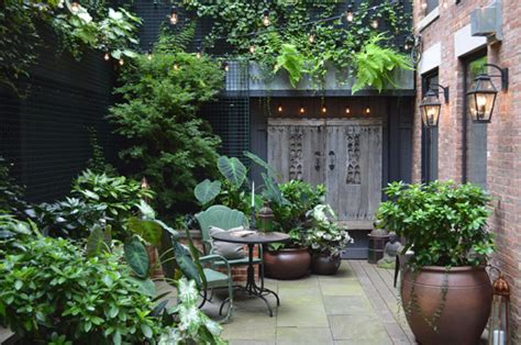 Greenwich Village Backyard Garden Nyc Jeffrey Erb Landscape Design