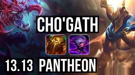 Chogath Vs Pantheon Top 8 0 1 2 4m Mastery 1000 Games