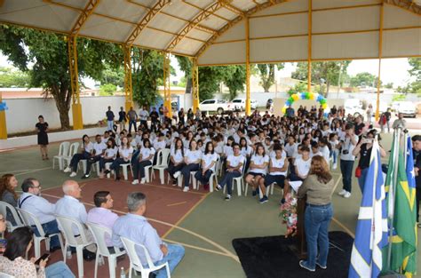 Entrega De Obra Reforma E Cobertura De Quadra Seduc