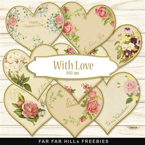 New Freebies Kit For Valentines Day With Love Far Far Hill Free