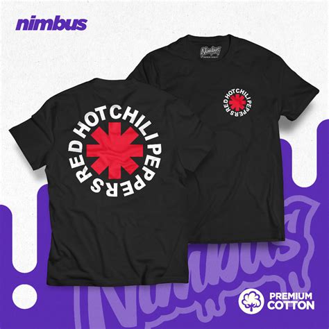 Music Band Red Hot Chili Peppers V Rock Band Premium Cotton T Shirt Round Neck Nimbus