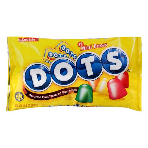 Save on Dots Candies Assorted Flavors Mini Boxes - 17 ct Order Online Delivery | Stop & Shop