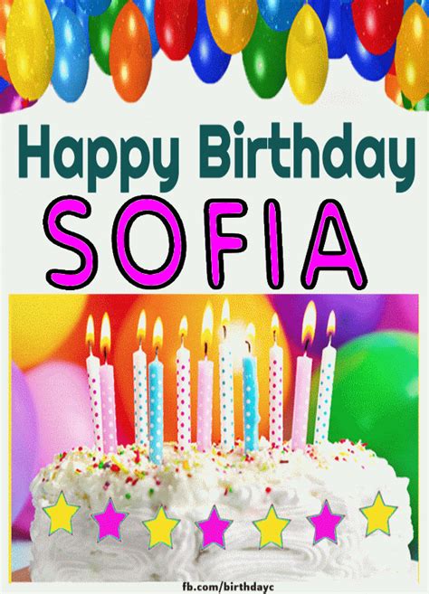 Happy Birthday Sofia