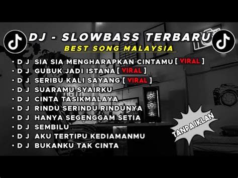 DJ SLOWBASS TERBARU 2023 VIRAL TIKTOK DJ SIA SIA MENGHARAPKAN CINTAMU