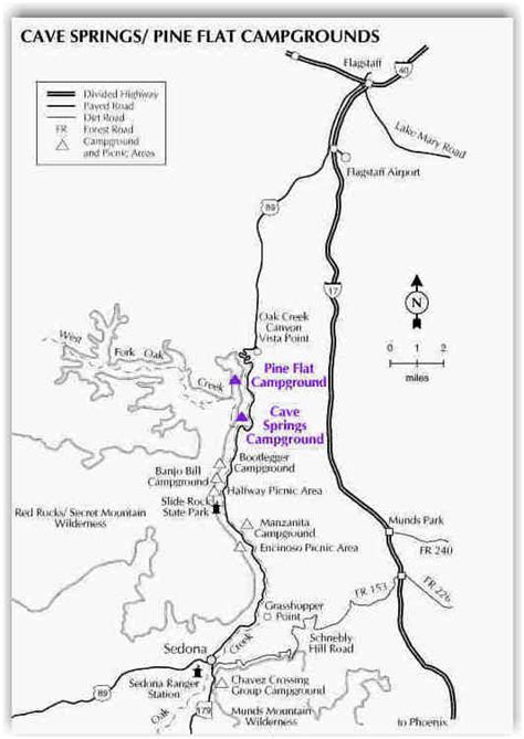 Sedona Arizona Maps Getting There