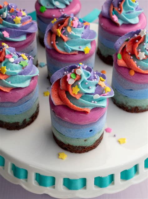 Vegan Dollhouse Mini Vegan Rainbow Ice Cream Cakes