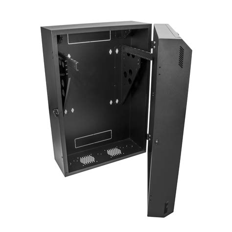 8U 19 Vertical Wall Mount Server Rack Cabinet Low Profile 15 30