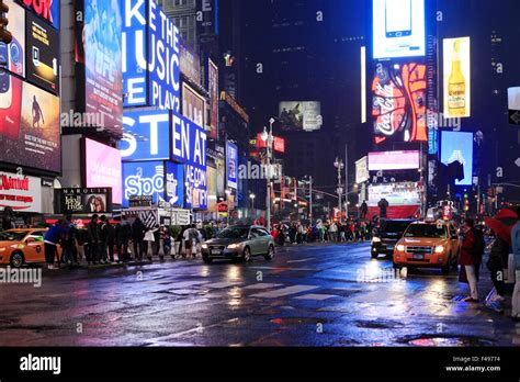 Times Square New York City Stock Photo Alamy