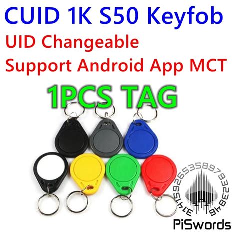 1PCS CUID GEN2 UID Changeable Keytag NFC Keyfob Block0 Mutable