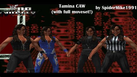 Wwf No Mercy Tamina Caw And Moveset By Spidermike1991 On Deviantart