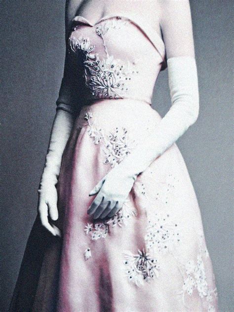 Elegant Edith Dress From Christian Dior Haute Couture 1953 Collection