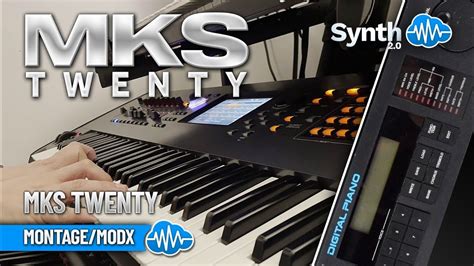 Mks Twenty New Sounds Yamaha Montage M Modx Plus Library Youtube