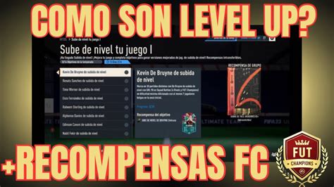 Como Mejoran Los Level Up Recompensas Fut Champions Como Conseguir