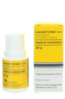 Locoid Crelo Topical Emulsion Hydrocortisone Butyrate PharmaServe