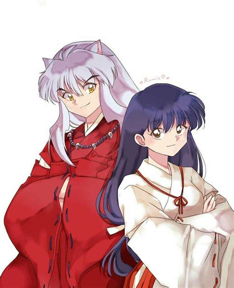 Inuyasha Fan Art Inuyasha And Sesshomaru Kagome And Inuyasha Kagome