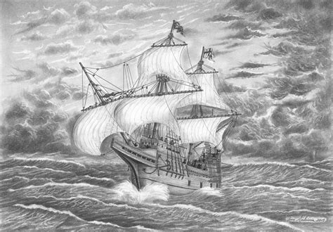 16 Drawings Of The Mayflower Harjeevorlinn