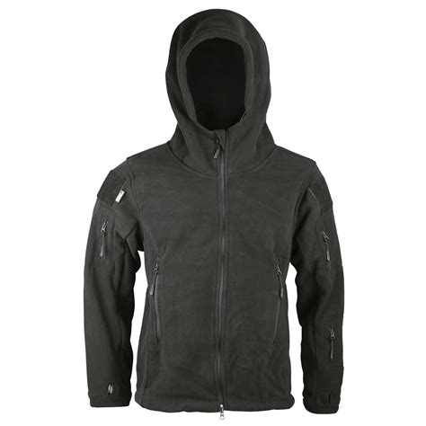 Tactical Military Fleece Recon Hoodie Zip Up Army Combat Jacket