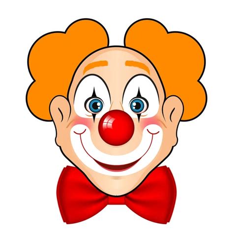 Happy Clown Face Clipart