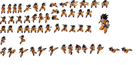 Goku super sprite saga sayayin by RODRIGOGOMEZ on DeviantArt